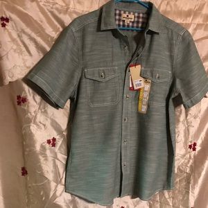 New Men’s WoolRich short sleeve shirt